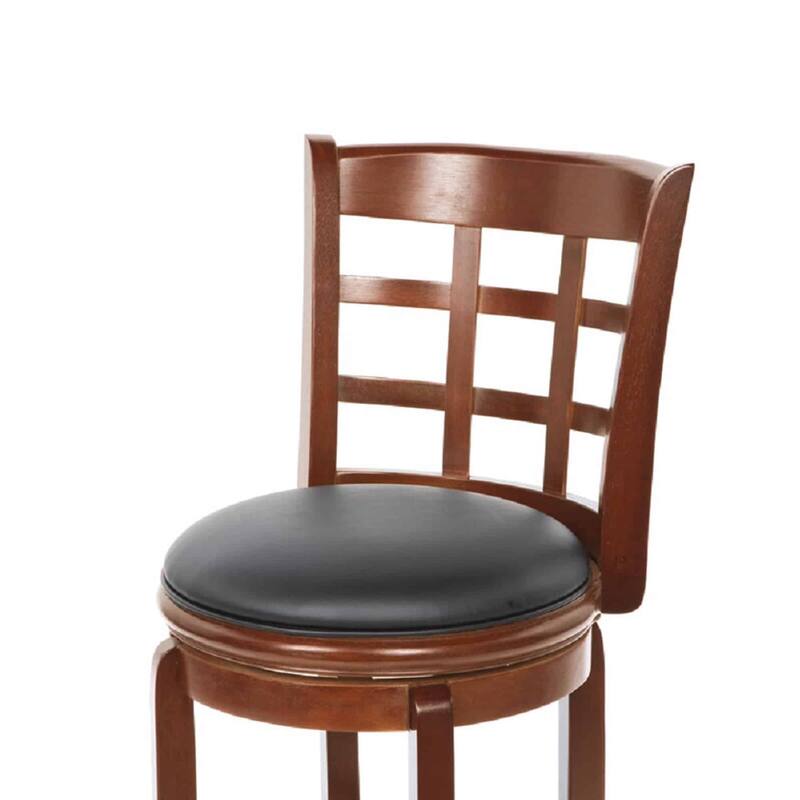 Kyoto Rubberwood 29-inch Swivel Stool