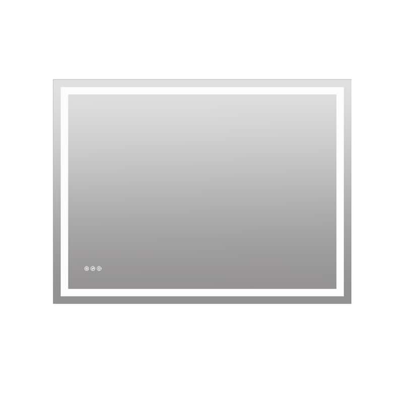Topcraft LED Aluminum Framed Wall Mounted Bathroom Mirror - 48*36