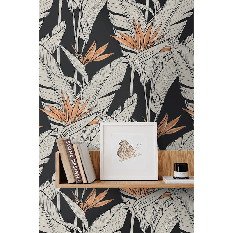 Stacy Garcia Home Birds of Paradise Peel and Stick Wallpaper