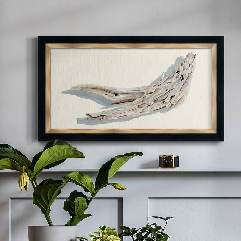 Driftwood Study III Premium Framed Canvas- Ready to Hang