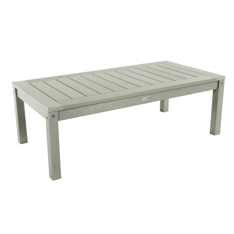 HIGHWOOD Eco-Friendly Adirondack Rectangular Coffee Table - Eucalyptus