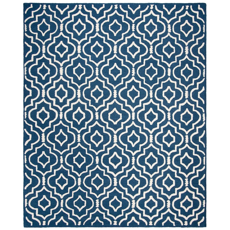 SAFAVIEH Handmade Cambridge Smaragda Modern Wool Rug