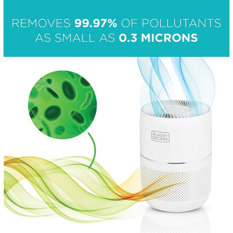 Tabletop Air Purifier with HEPA filter