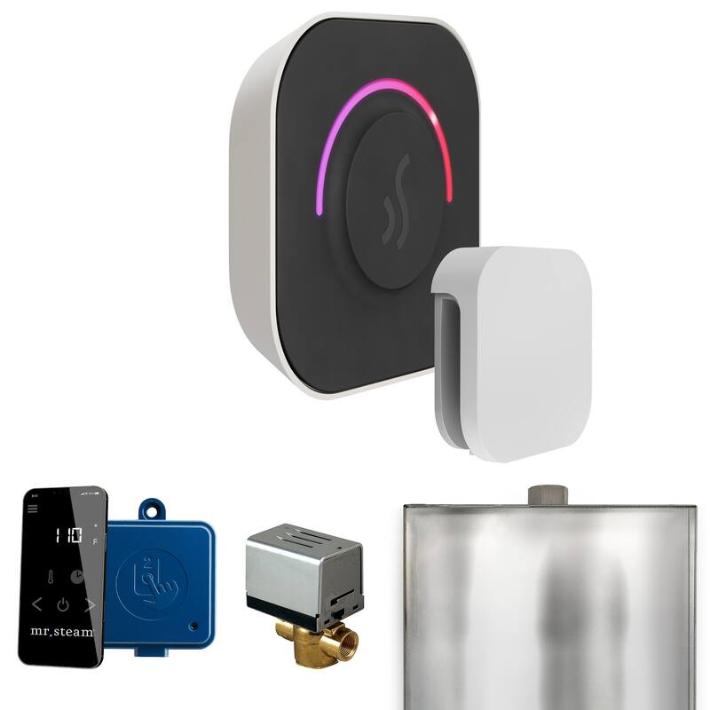 Mr Steam BT Butler Touch Package Steam Shower Control Package with - White