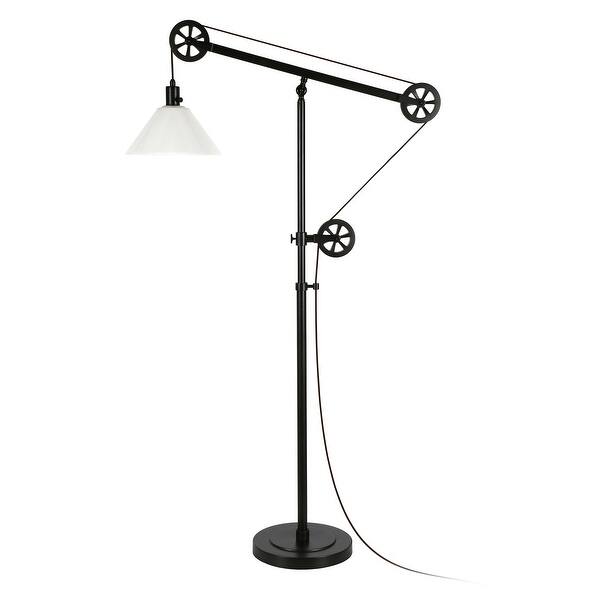 Shop Carbon Loft Tirith Industrial Farmhouse Floor Lamp With