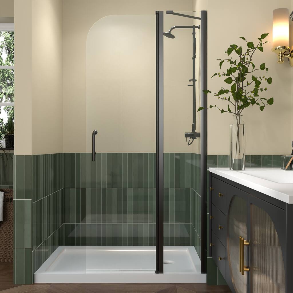 Shower Door with Clear Glass