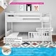 preview thumbnail 2 of 37, Max and Lily Twin over Twin Low Bunk with Guard Rails