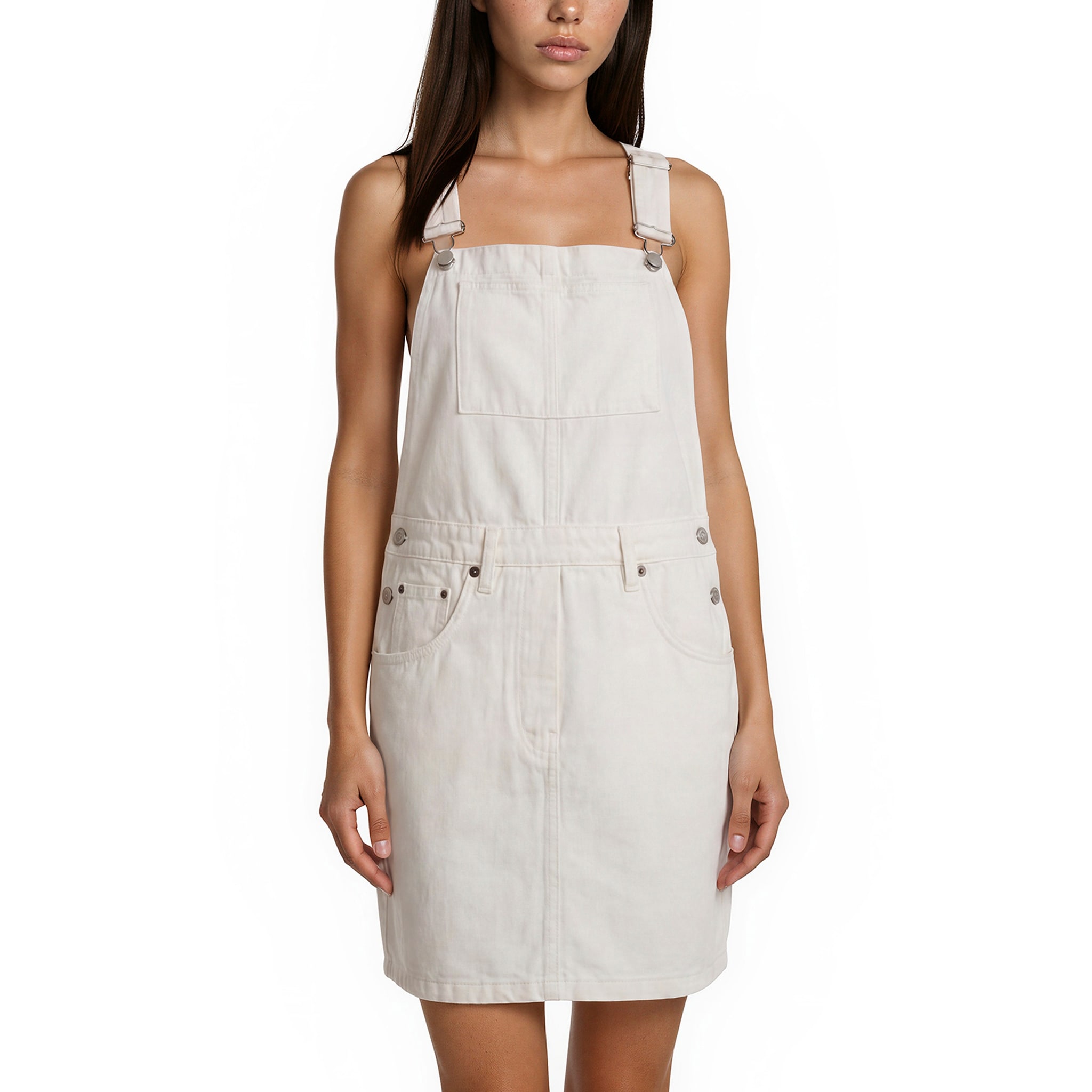 Prada Denim Dungarees Dress