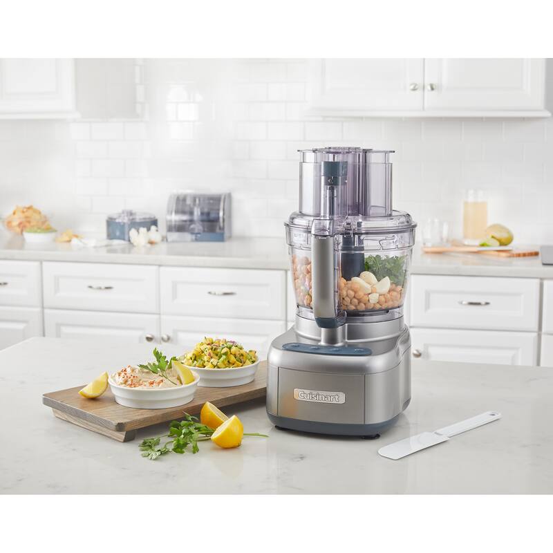 Cuisinart FP-13DSVFR Elemental 13Cup Food Processor Silver Certified Refurbished