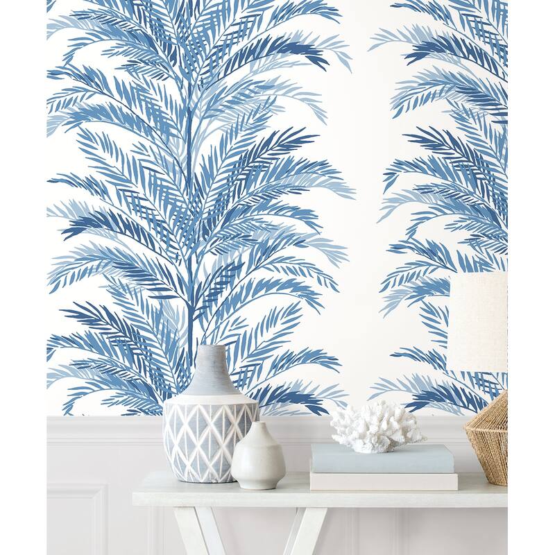Luxe Haven Keana Palm Peel and Stick Wallpaper