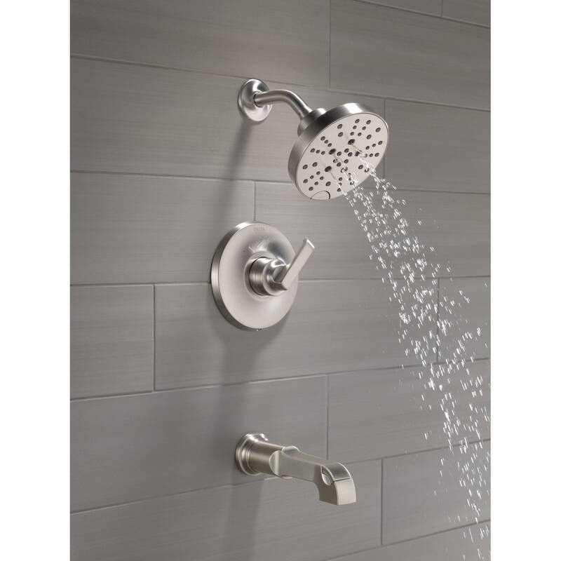 Delta T14489 Tetra Monitor 14 Series Tub and Shower Trim Package with