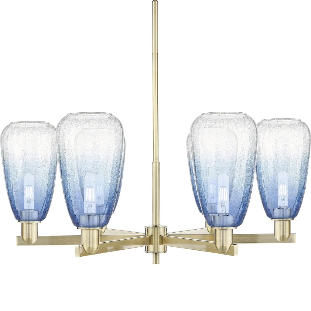 Innovations Lighting 716-6CR-14-24 Brookhaven Almond Chandelier