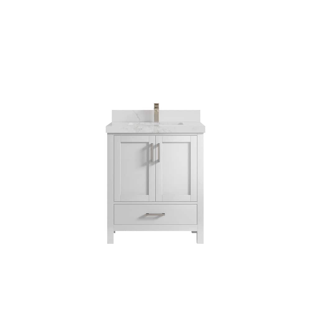 Willow Collections 30 in. W x 22 in. D Malibu Single Sink Bathroom Vanity with Countertop