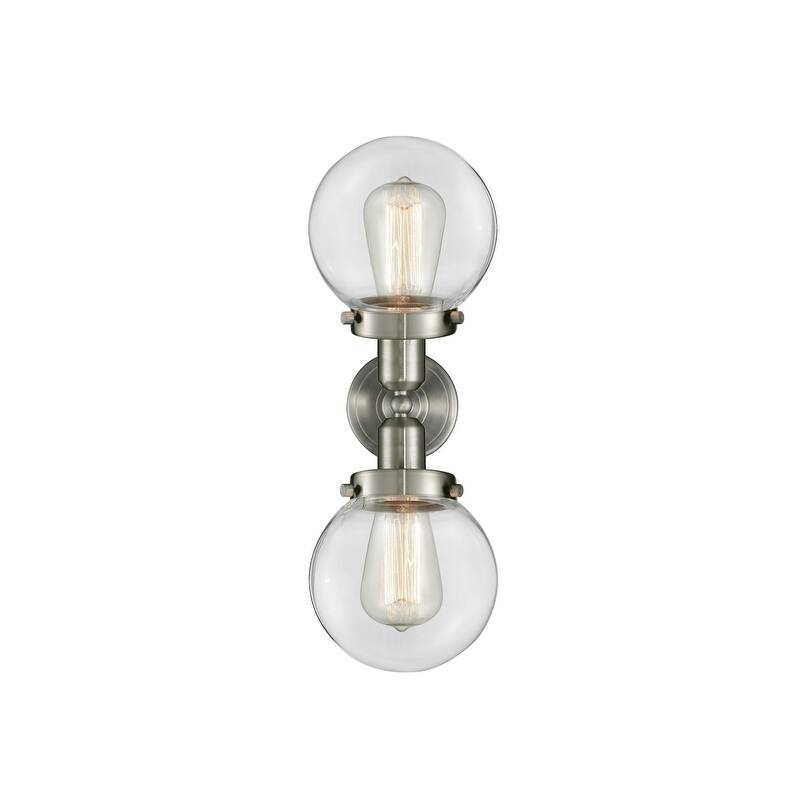 Innovations Lighting Globe 2 Light 14" Wide Bathroom Vanity Light