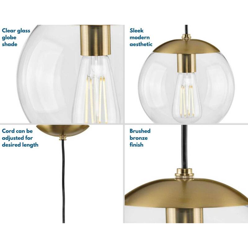 Progress Lighting Atwell 8" Wide Mini Pendant