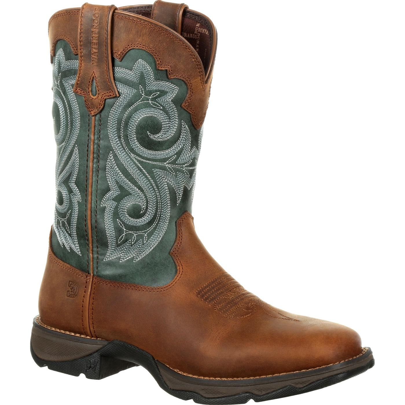 Waterproof cowboy boots womens clearance