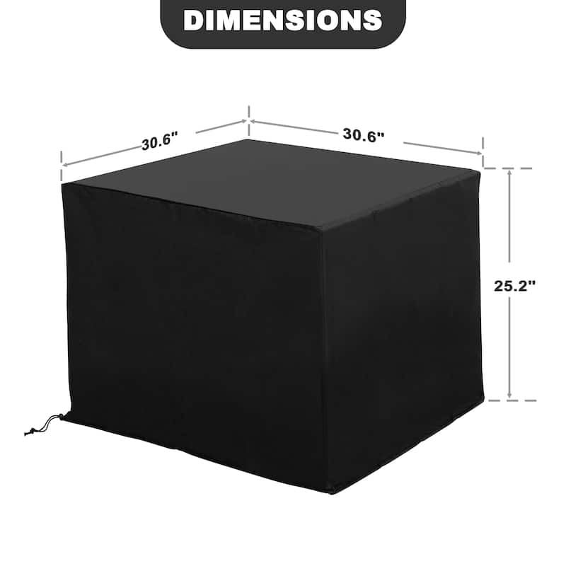 Outdoor Oxford Cover for Pyramid Propane Gas Patio Heater, Water, UV-Resistant