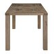 preview thumbnail 8 of 7, Elle Decor Marais Dining Table - Brown