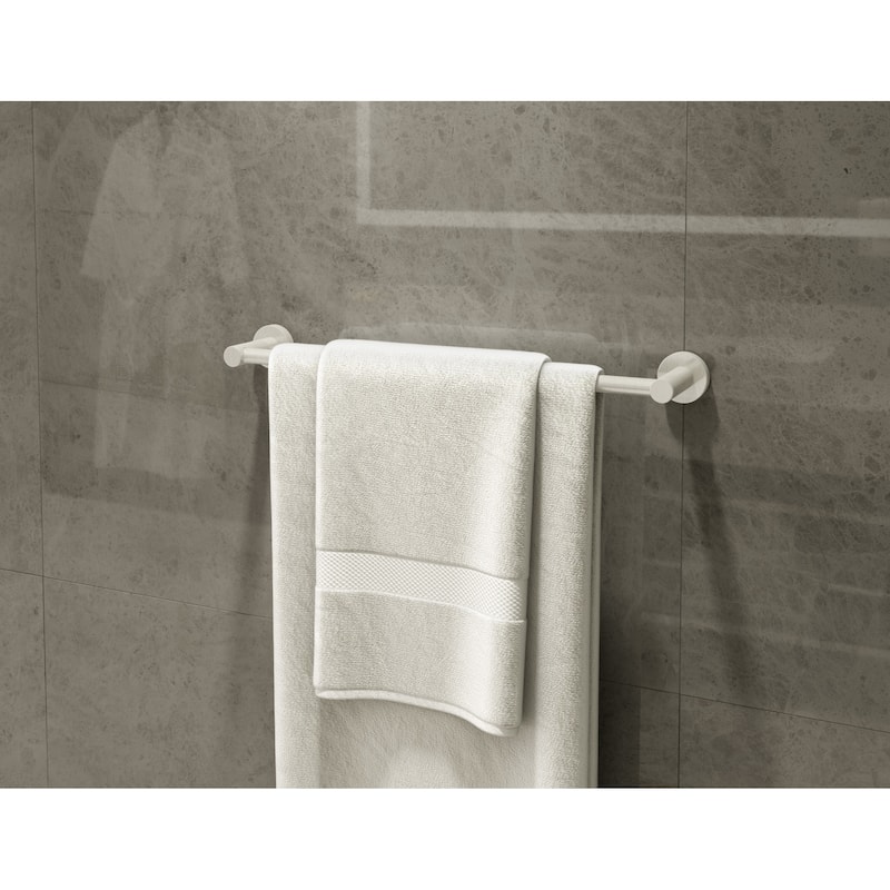 Symmons Dia Bathroom Hardware Set - Includes Towel Bar, Robe Hook,