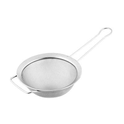 Kitchen Stainless Steel Fine Tea Oil Mesh Strainer Colander Flour Sieve 6 Inch