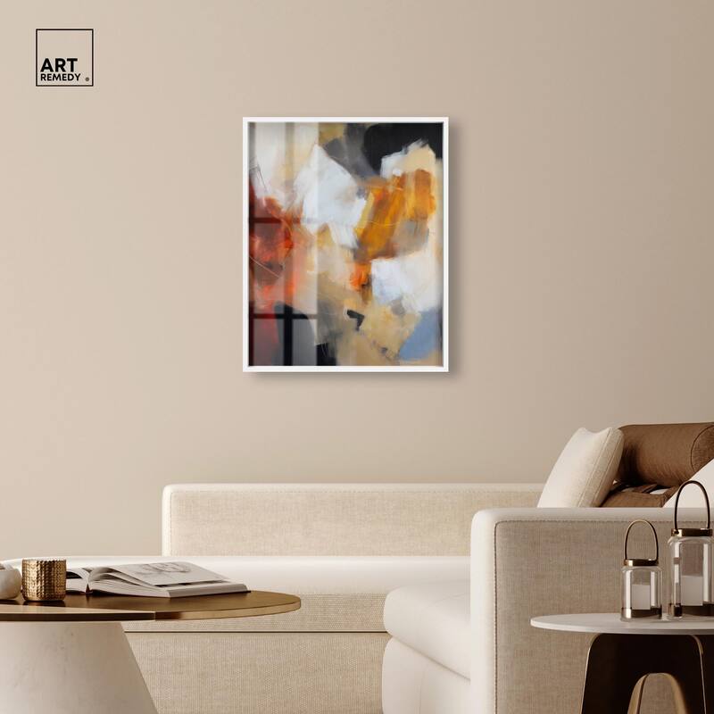 Earth and Fire I Shadowbox by Art Remedy