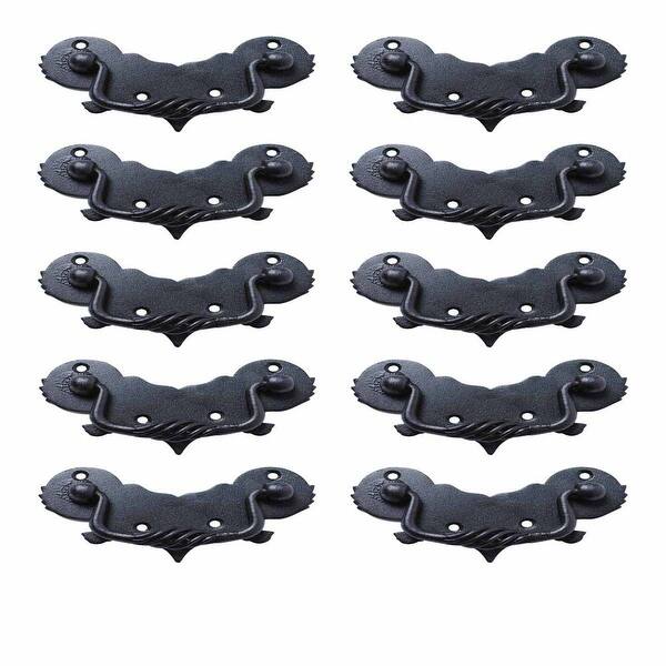 Shop 10 Birdcage Drawer Pull Black Wrought Iron 3 1 2 Free