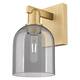 Option Brushed Brass / Light Smoke