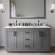 Option Dark Gray / Giotto Quartz Top / Matte Black