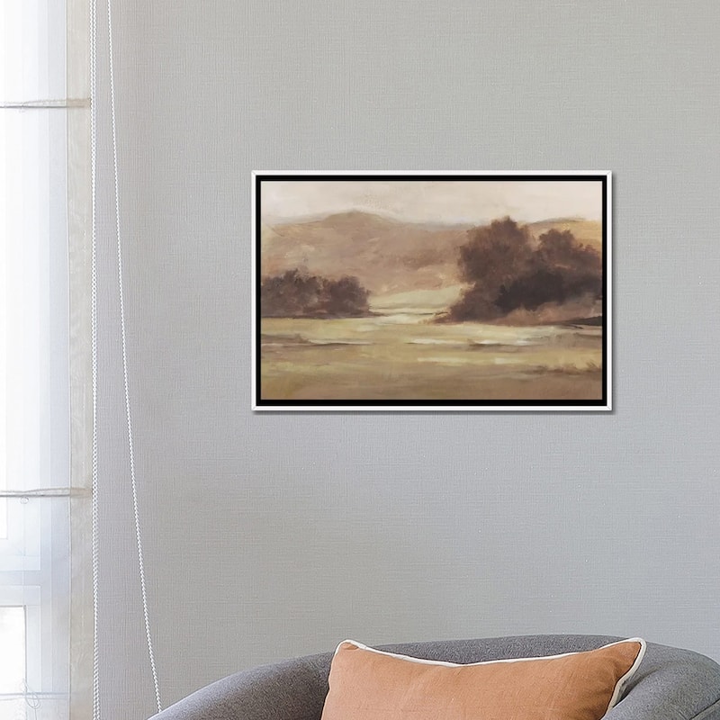 iCanvas "Muted Landscape I" by Ethan Harper Framed Canvas Print