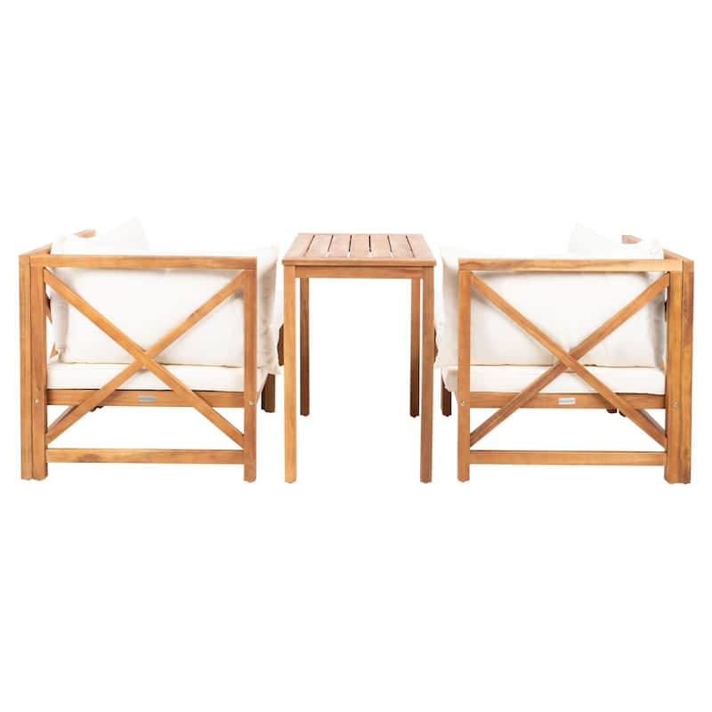 SAFAVIEH Outdoor Living Ronson 5 Pc Sectional Set - 26.9 x 26.9 x 26.8