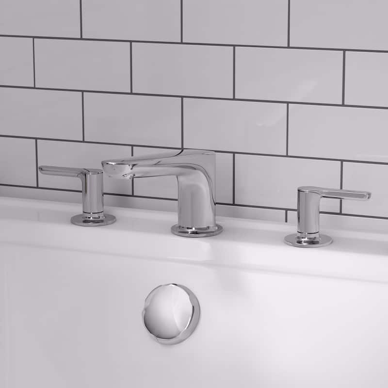 American Standard Studio S Deck Mounted Roman Tub Filler with Built-In
