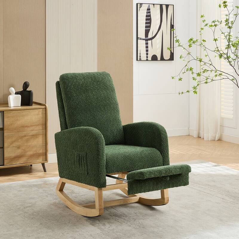 25.4"W Rocking Chair for Nursery