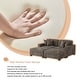 preview thumbnail 115 of 131, Oversized Chenille Modular Sectional Sofa Conversation Set with 2 Ottomans