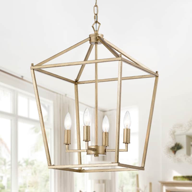 Buelex Lamp Post Lantern Style Iron Chandelier