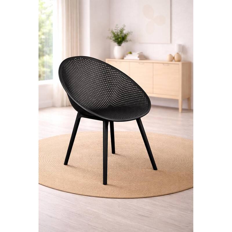 Plastic Chair Armchair With Arms Transparent Natural Wood Legs Dining Crystal For Kitchen Desk Home Work