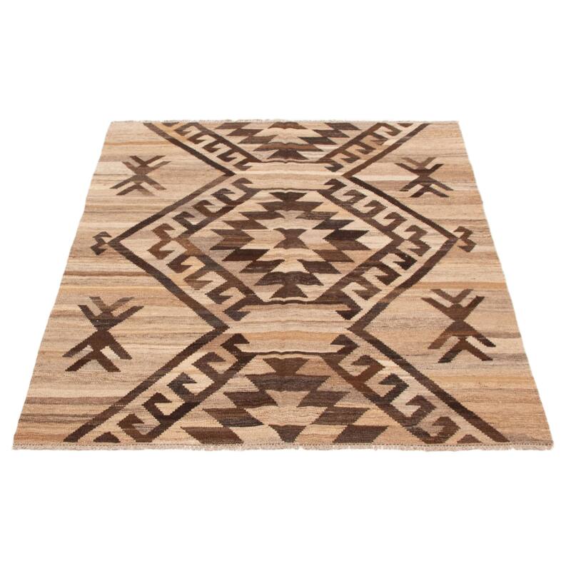 Sivas Tan Kilim 5'5" x 6'6" - 5'5 x 6'6