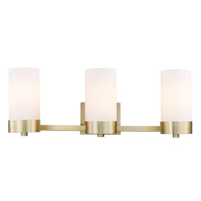 Globe Electric Marcie 3 Light 24" Wide Bathroom Vanity Light