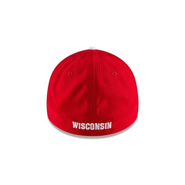 Shop Wisconsin Badgers Ne17 Sideline 39thirty Flex Fit Cap Free Shipping On Orders Over 45 Overstock 24126882