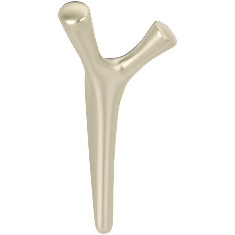 Amerock HBX37017 Kodiak Double Robe Hook - Golden Champagne