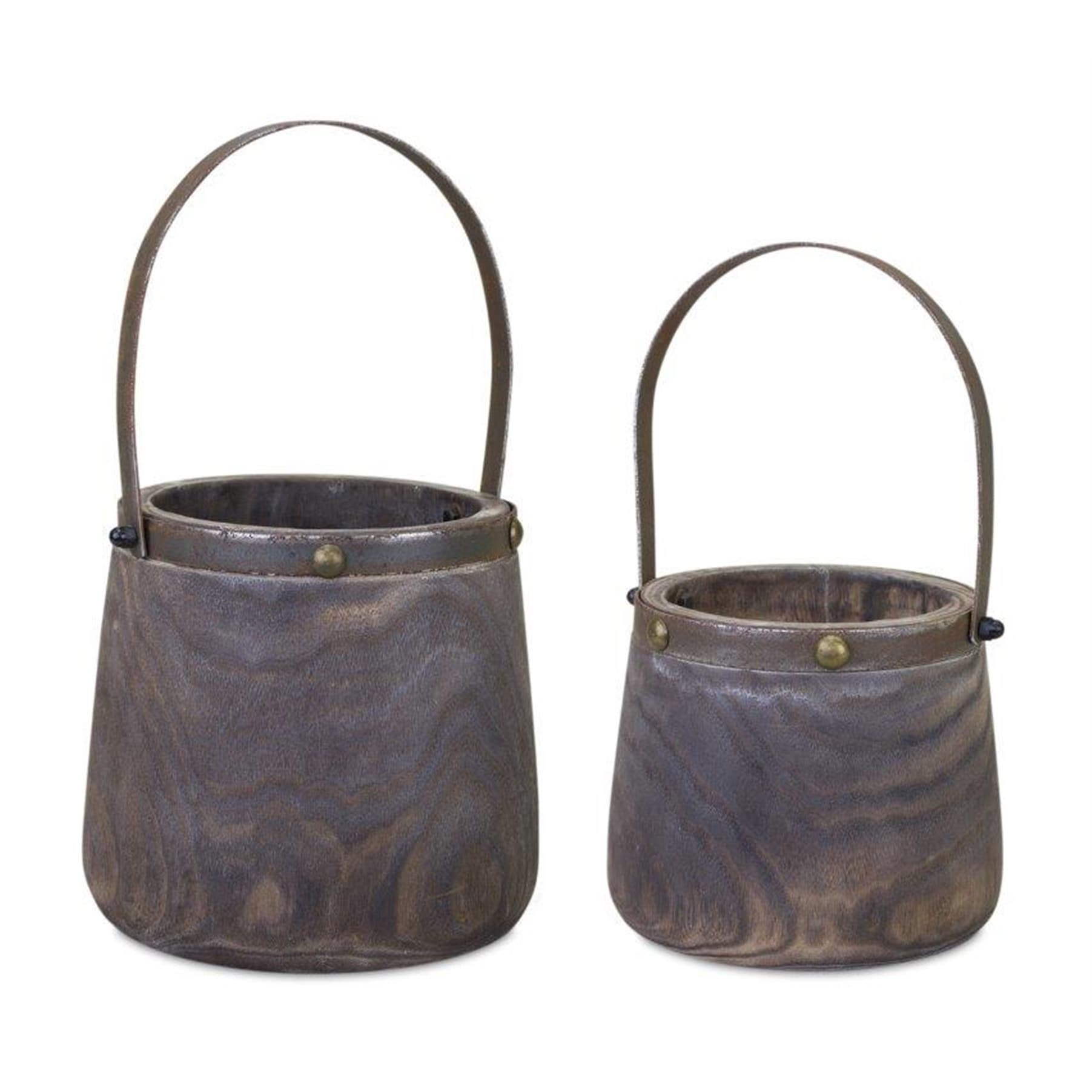 Decorative Pail (Set of 2)