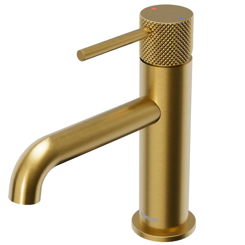 Karran Tryst KBF460 Single-Handle Single Hole Basin Bathroom Faucet with Matching Pop-up Drain