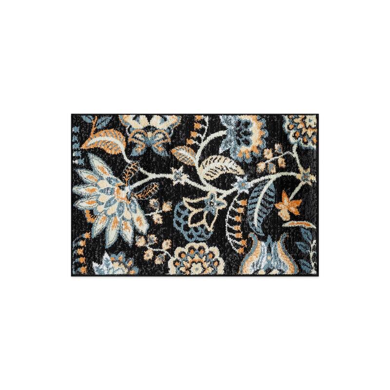 Beige Multi Floral Medallion Stylish and Durable Area Rug
