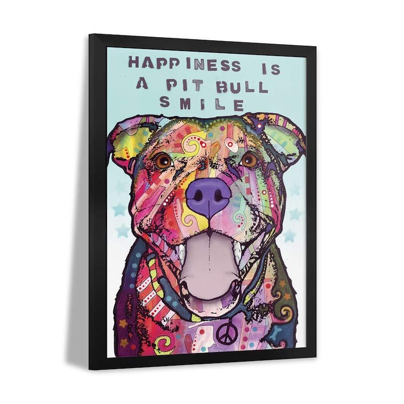 Smile Premium Framed Poster by Dean Russo
