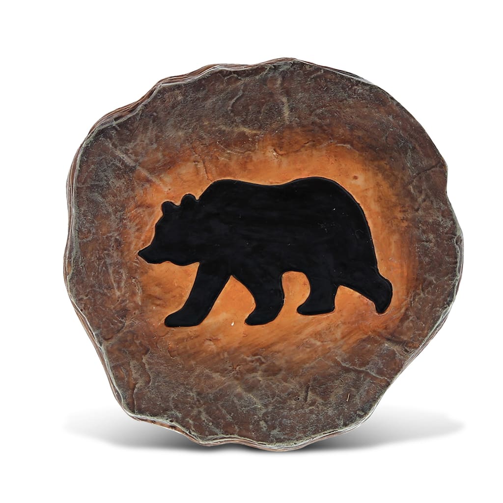 Puzzled The Wild Black Bear Coaster - 3.75 inches