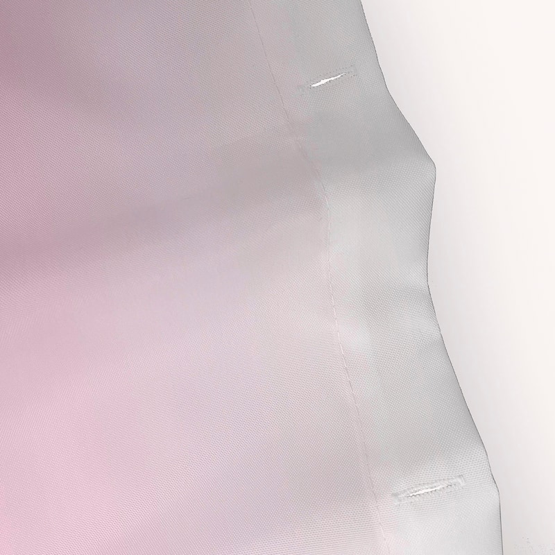 71 x 74-inch Fuchsia Ombre Shower Curtain