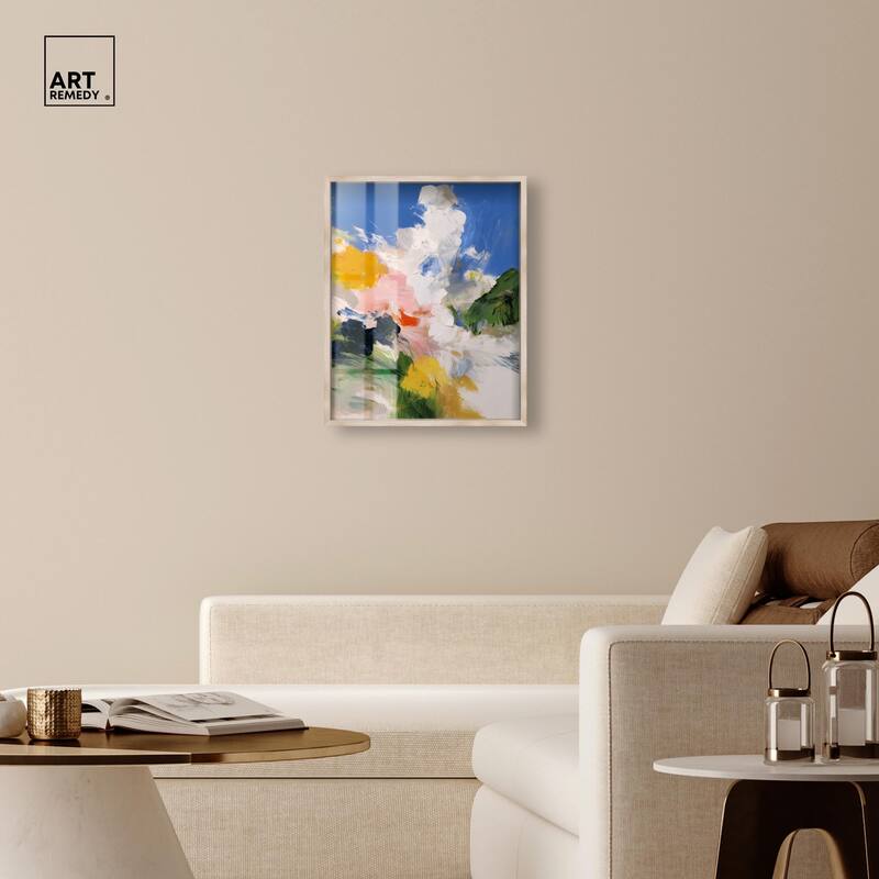 Clouds and Color II Shadowbox by Art Remedy