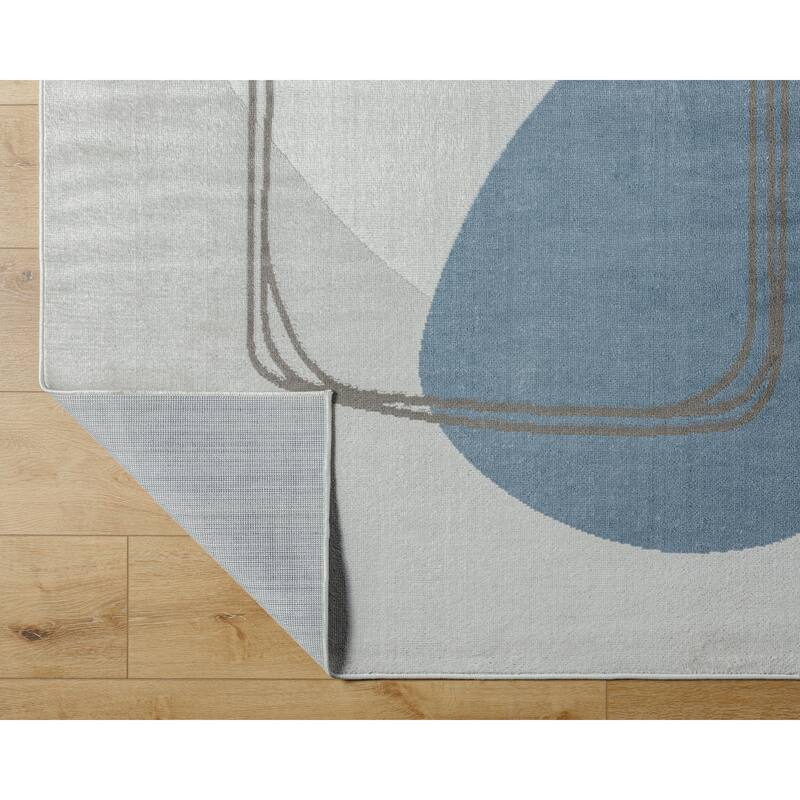 Livabliss Scandinavian St Tropez Geometric Area Rug