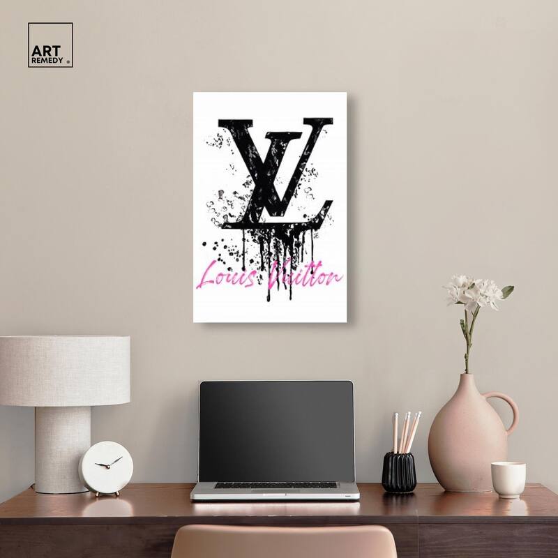 Doll Memories - Louis Drip Canvas by Art Remedy, Gallery Wrapped