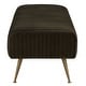 preview thumbnail 8 of 7, SAFAVIEH Couture Salome Bench - 60.2 in. W x 20.9 in. D x 18.1 in. H