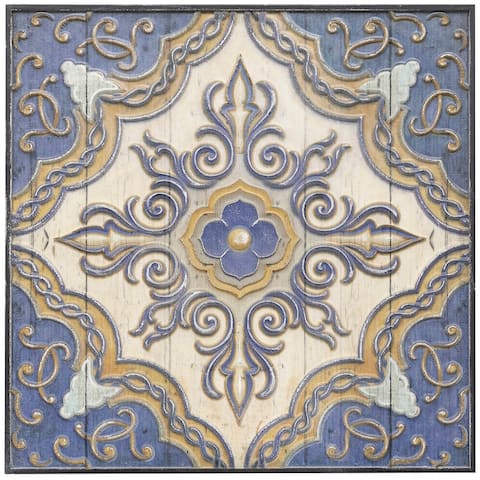 StyleCraft Mesmerizing I Wooden Mandala Wall Decor
